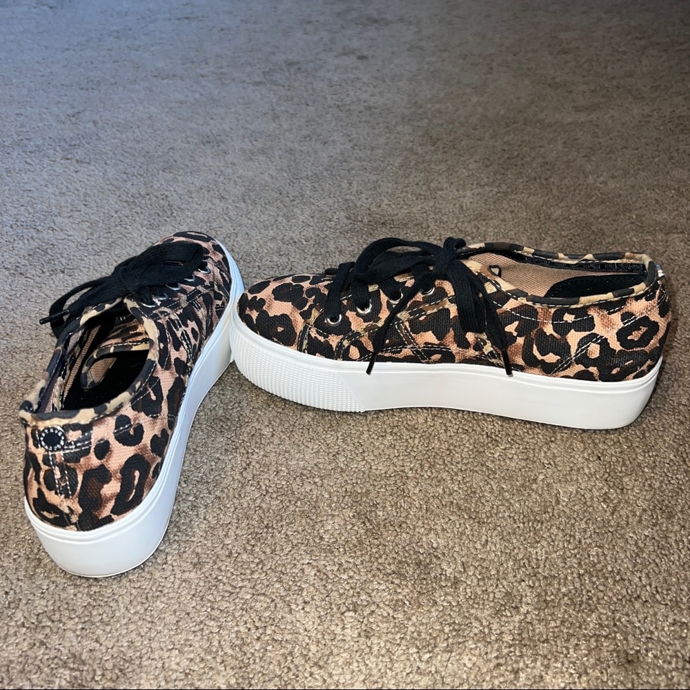 Steve Madden Cheetah Print Platform Sneakers - image 2